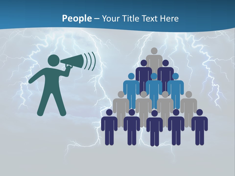 Supply System Power PowerPoint Template