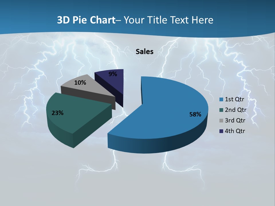 Supply System Power PowerPoint Template
