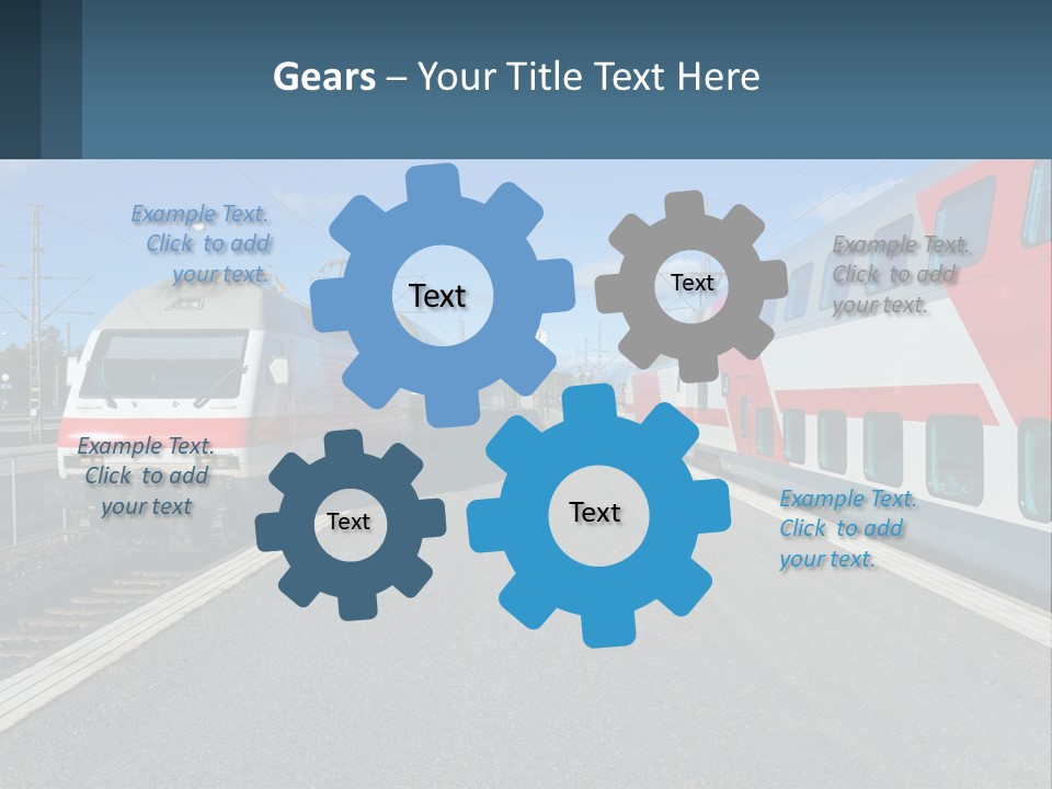 System Ventilation House PowerPoint Template