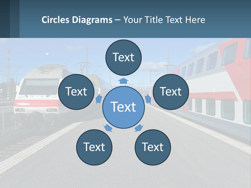 System Ventilation House PowerPoint Template