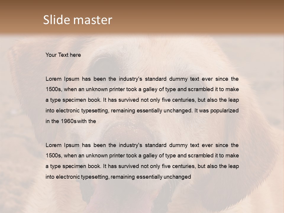 Cold Equipment Part PowerPoint Template