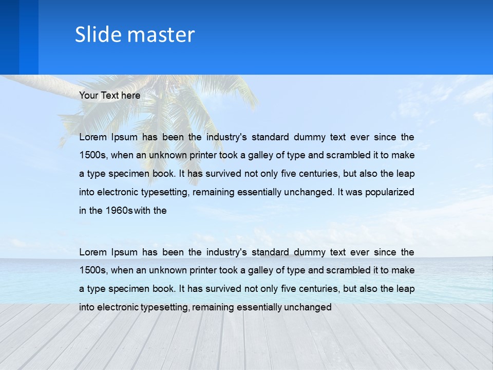 System Electricity Air PowerPoint Template