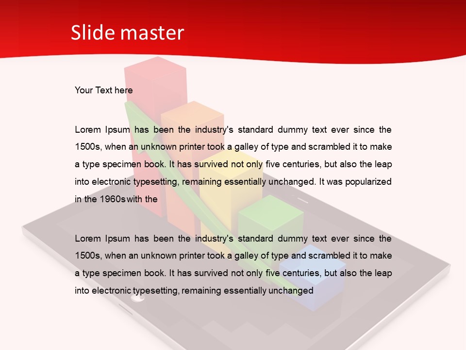 White Ventilation Supply PowerPoint Template