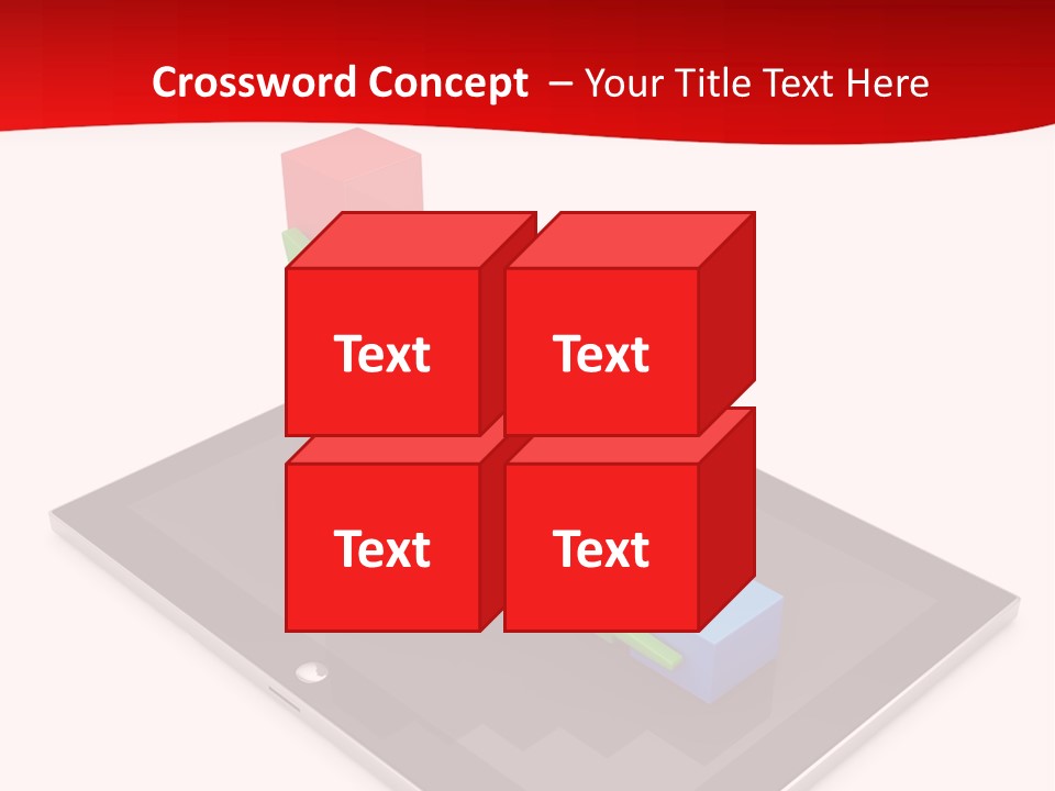 White Ventilation Supply PowerPoint Template