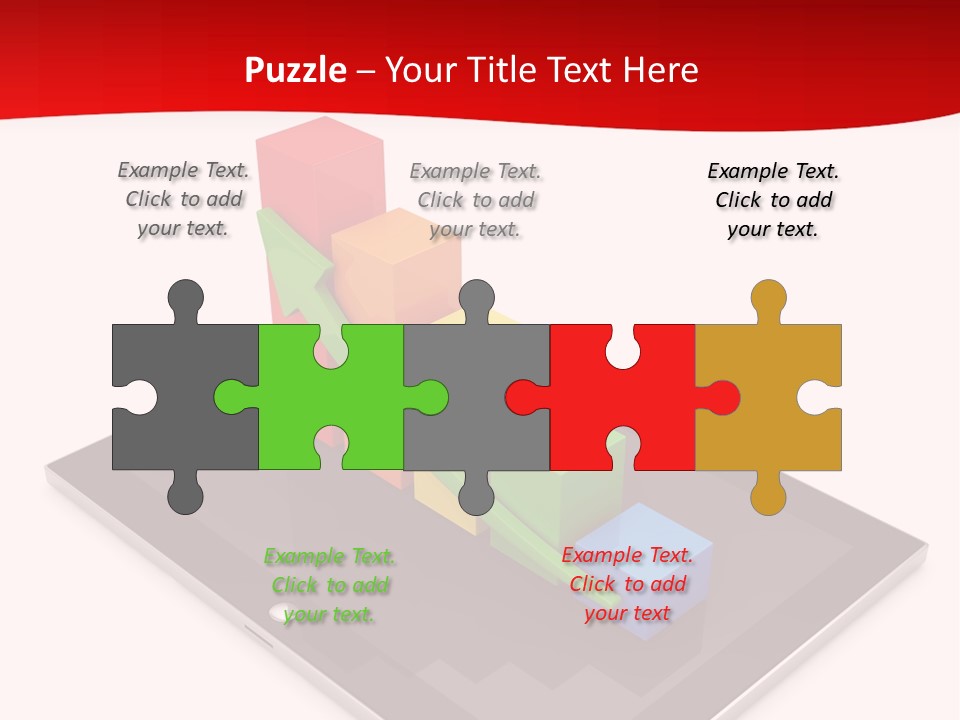 White Ventilation Supply PowerPoint Template