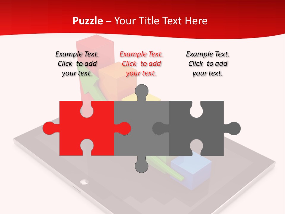 White Ventilation Supply PowerPoint Template