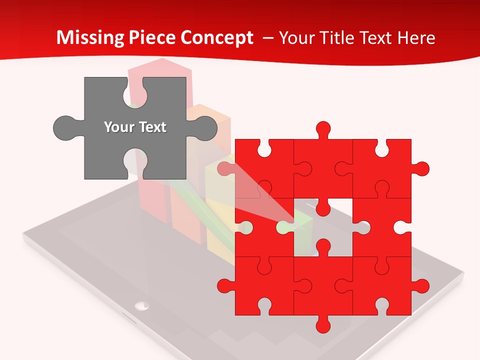 White Ventilation Supply PowerPoint Template