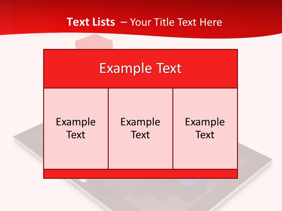 White Ventilation Supply PowerPoint Template