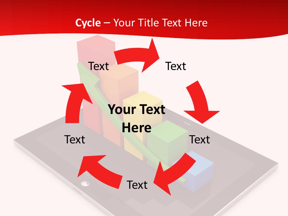 White Ventilation Supply PowerPoint Template