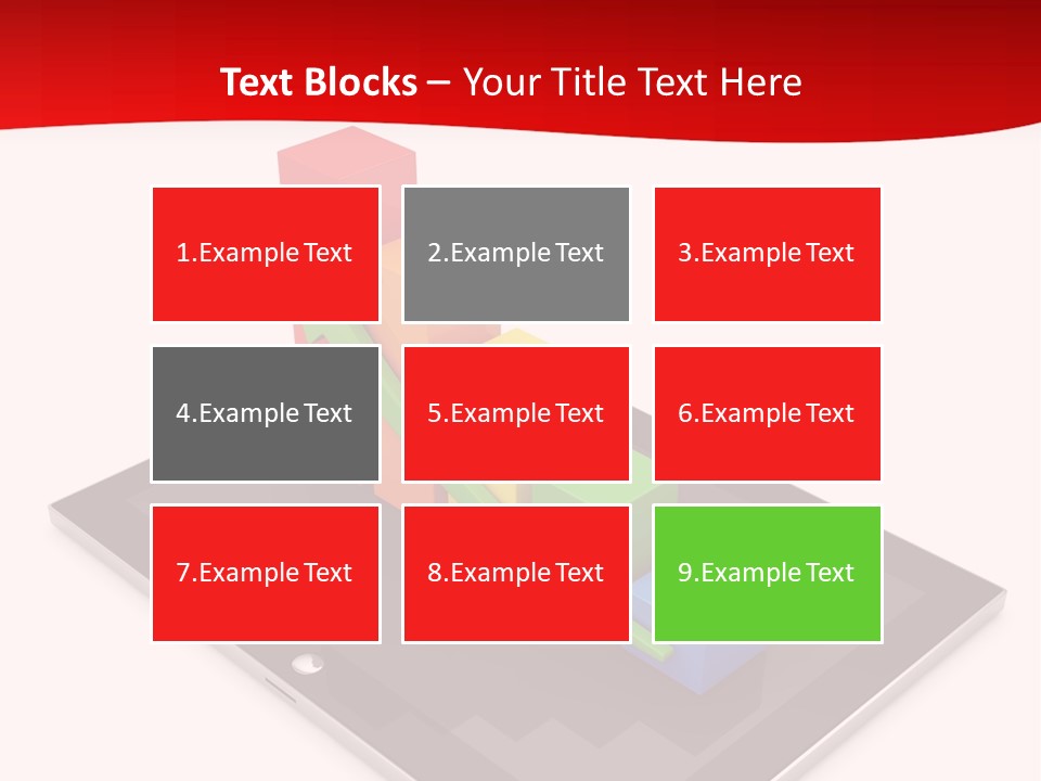 White Ventilation Supply PowerPoint Template