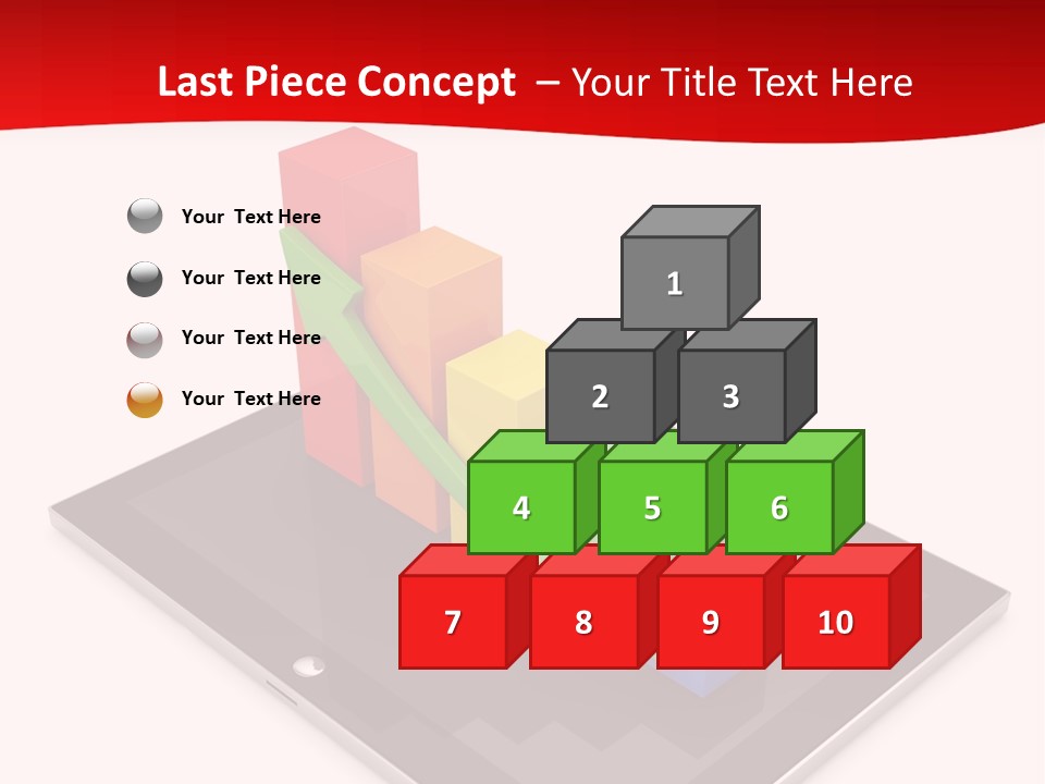 White Ventilation Supply PowerPoint Template