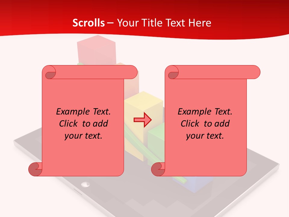 White Ventilation Supply PowerPoint Template