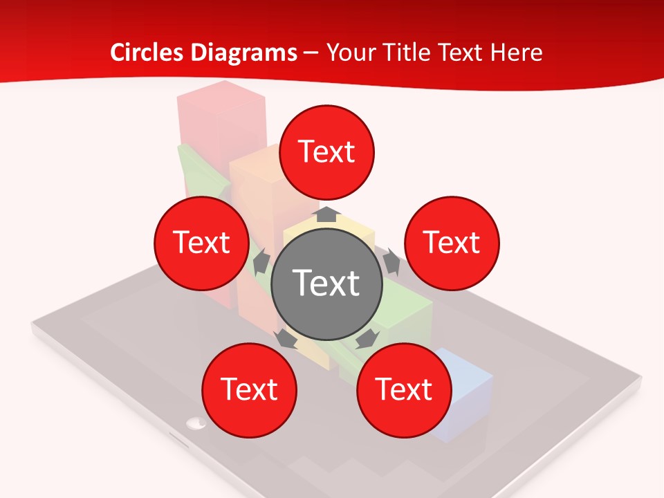 White Ventilation Supply PowerPoint Template