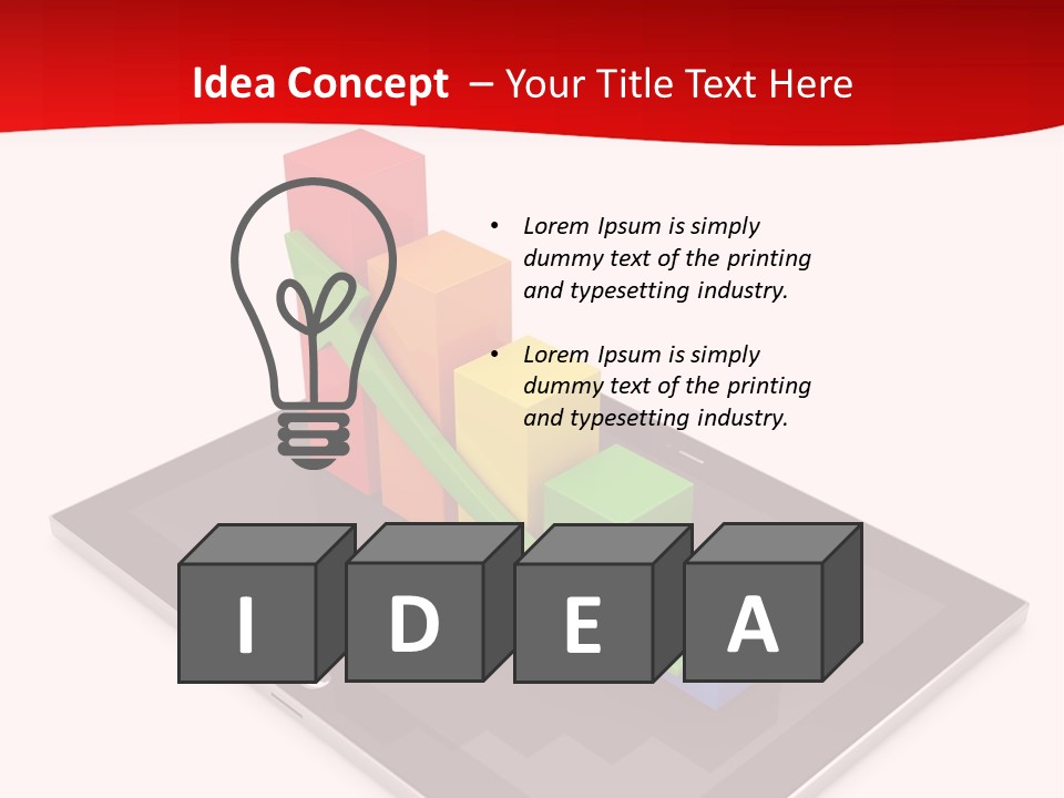 White Ventilation Supply PowerPoint Template