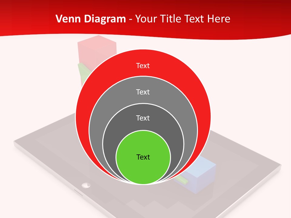 White Ventilation Supply PowerPoint Template