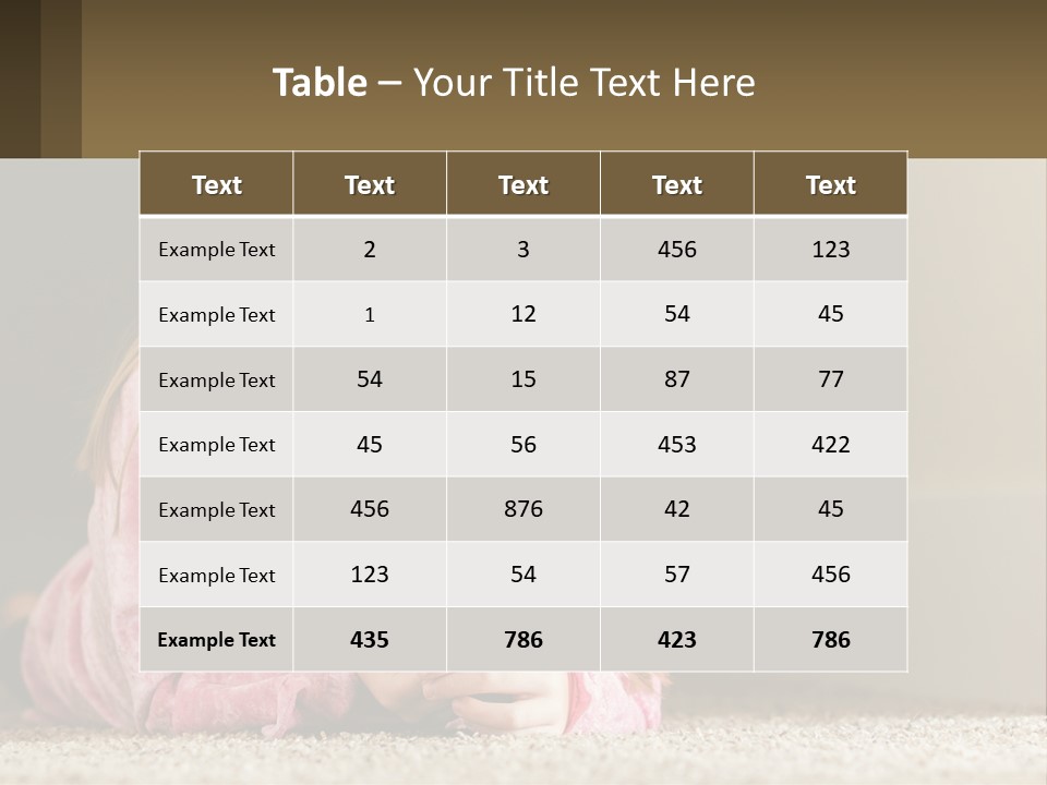 Supply Home House PowerPoint Template