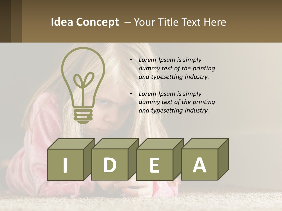 Supply Home House PowerPoint Template