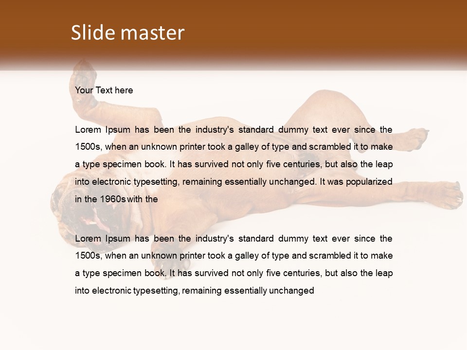 Air Cold Home PowerPoint Template