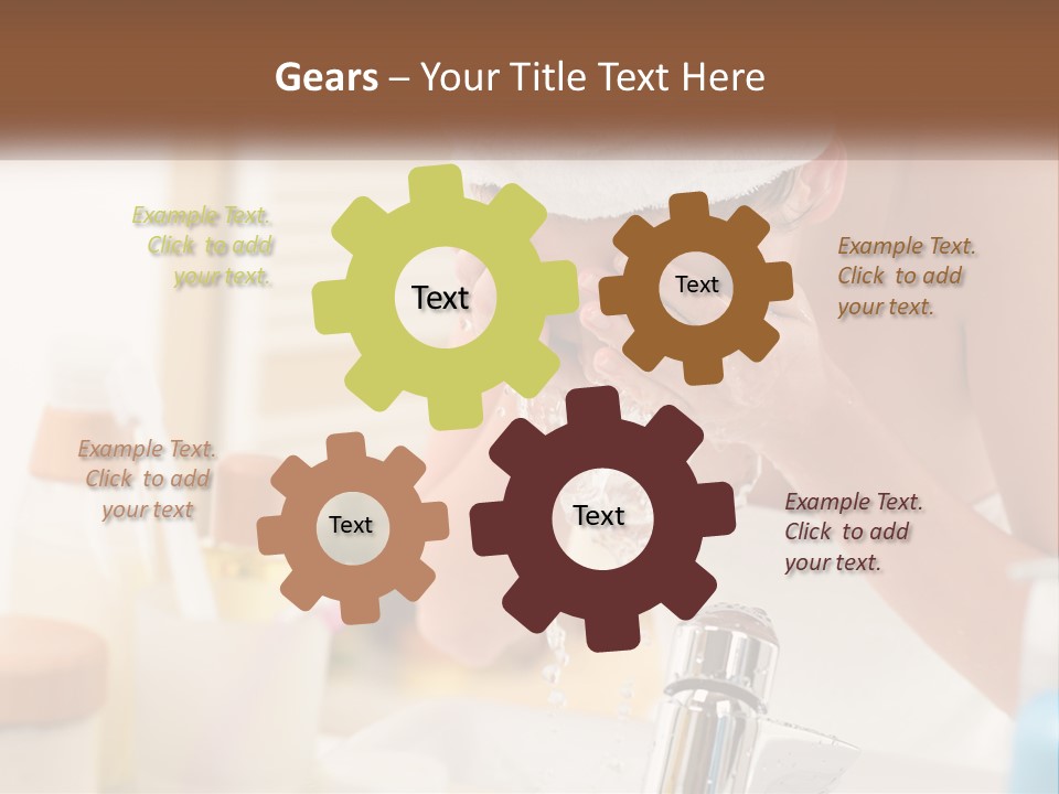 Remote Cool Air PowerPoint Template