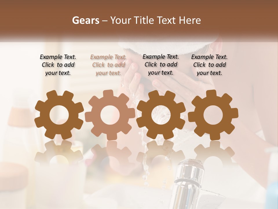 Remote Cool Air PowerPoint Template