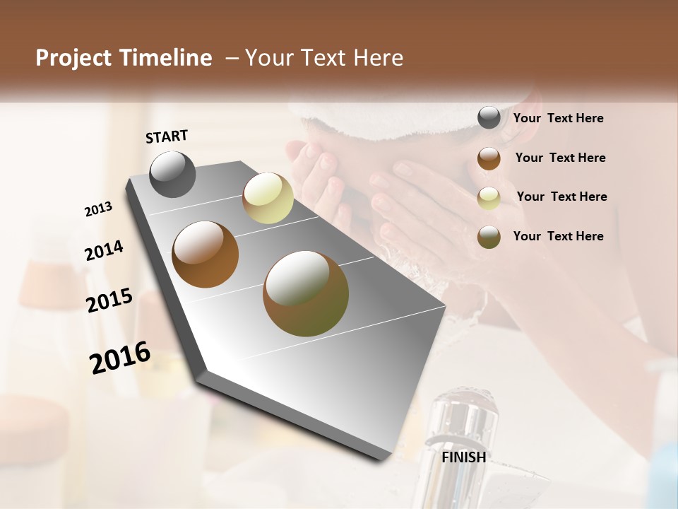 Remote Cool Air PowerPoint Template