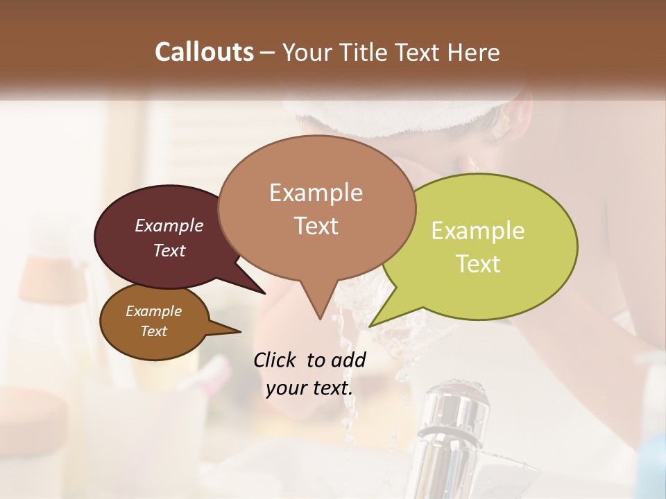 Remote Cool Air PowerPoint Template