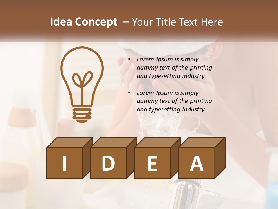 Remote Cool Air PowerPoint Template