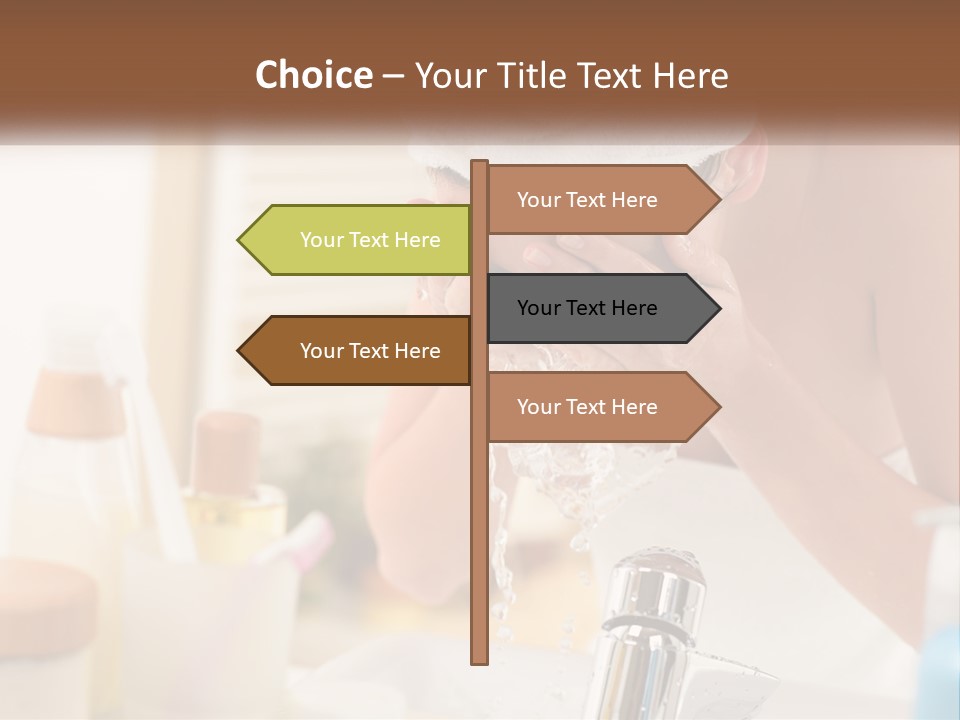 Remote Cool Air PowerPoint Template