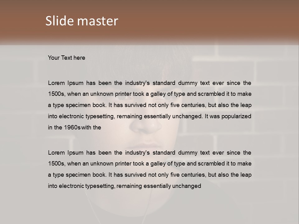 Home Air Cooling PowerPoint Template