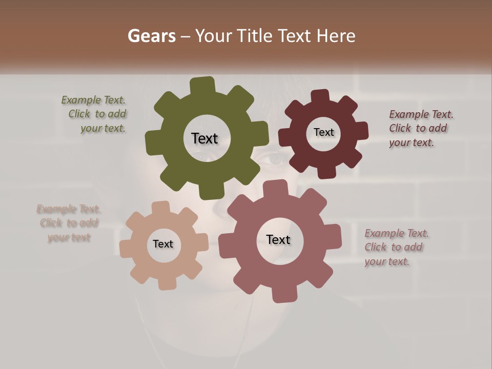Home Air Cooling PowerPoint Template