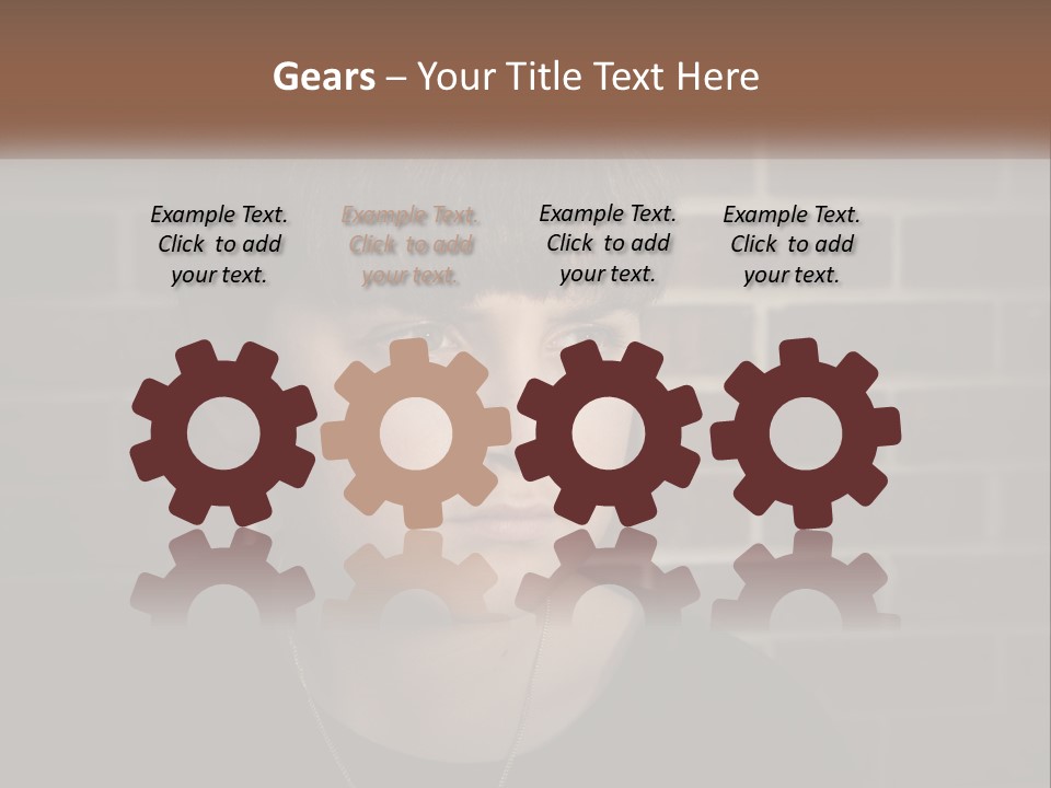 Home Air Cooling PowerPoint Template