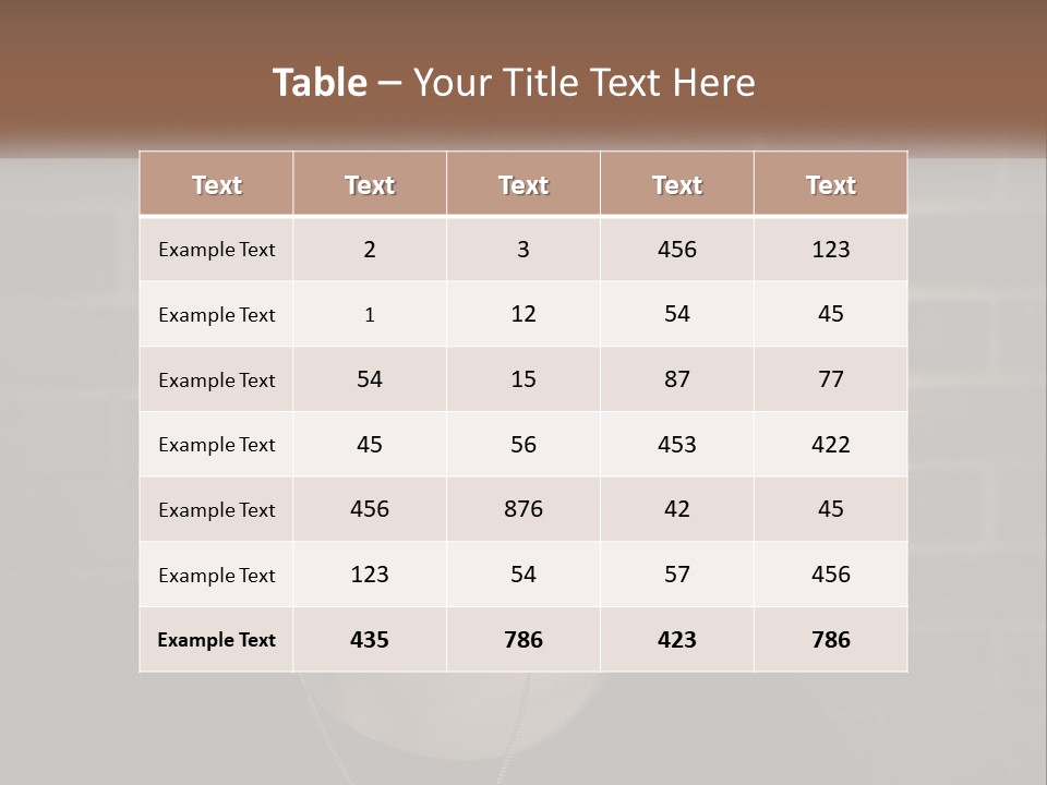 Home Air Cooling PowerPoint Template