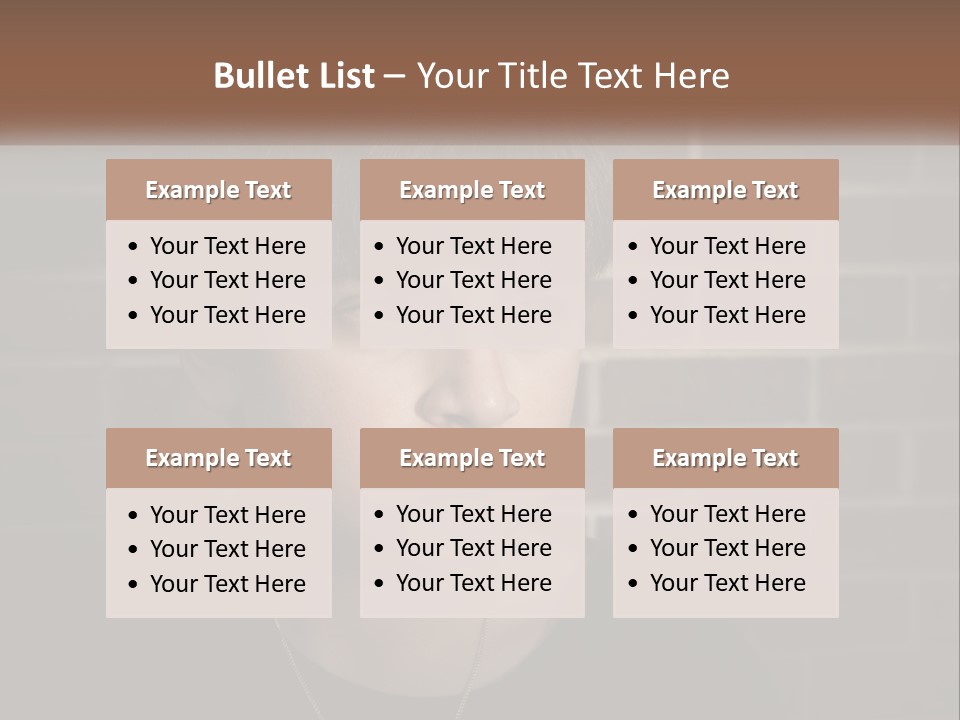 Home Air Cooling PowerPoint Template