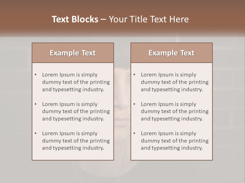 Home Air Cooling PowerPoint Template
