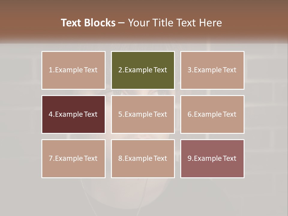 Home Air Cooling PowerPoint Template