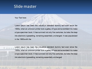 Cooling Part Ventilation PowerPoint Template