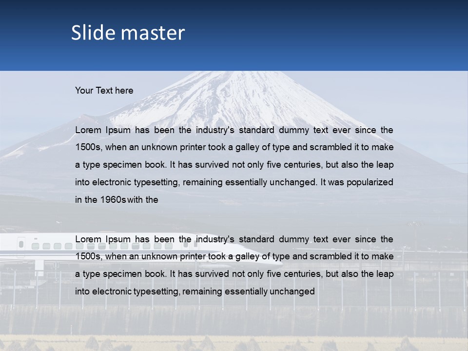 Cooling Part Ventilation PowerPoint Template