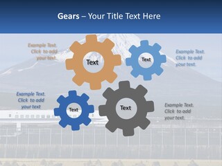 Cooling Part Ventilation PowerPoint Template