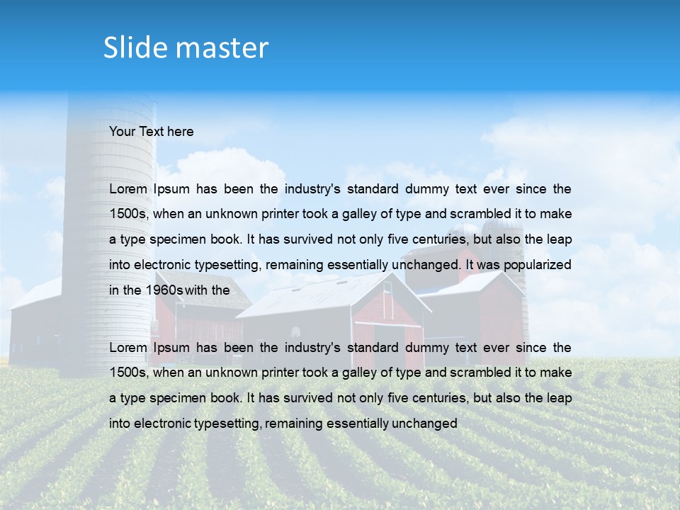 Technology Energy Condition PowerPoint Template