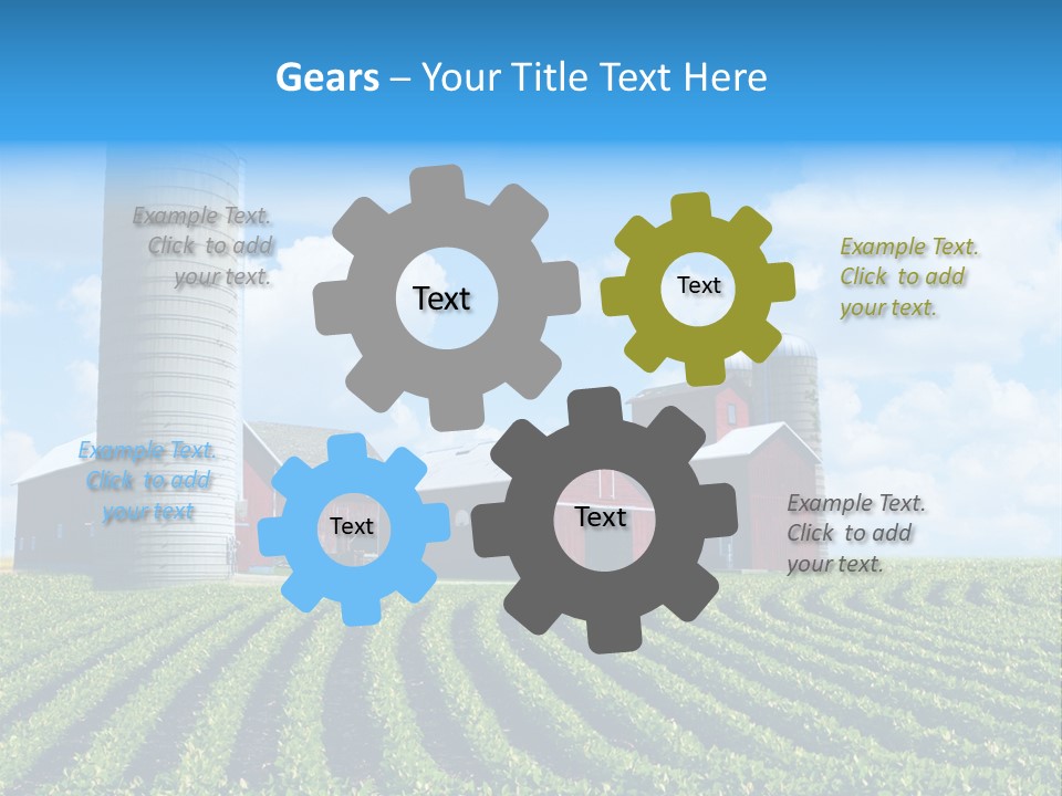 Technology Energy Condition PowerPoint Template