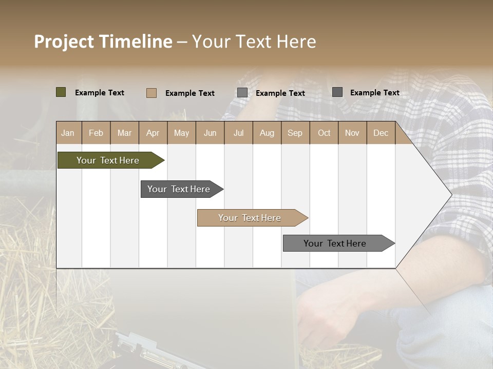 White Conditioner System PowerPoint Template