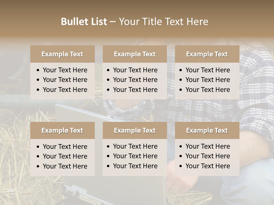 White Conditioner System PowerPoint Template