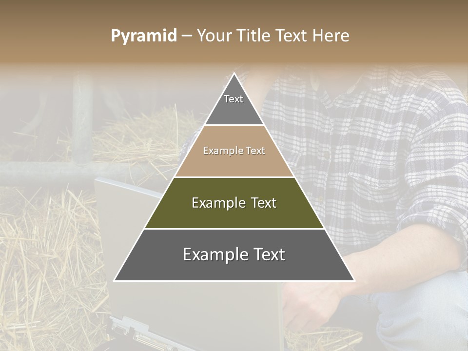White Conditioner System PowerPoint Template