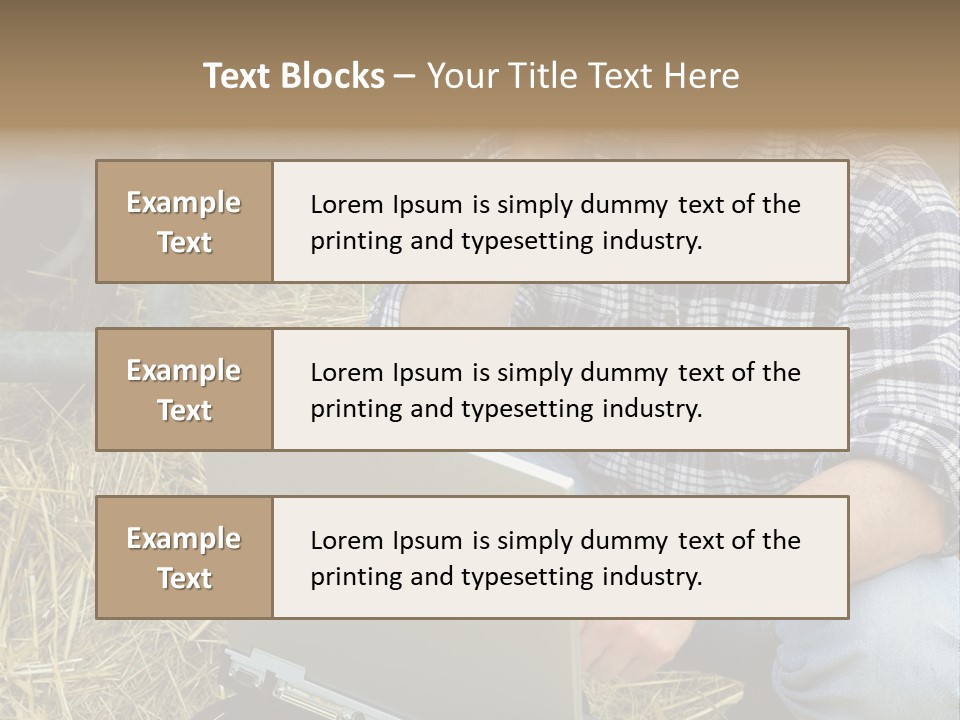 White Conditioner System PowerPoint Template