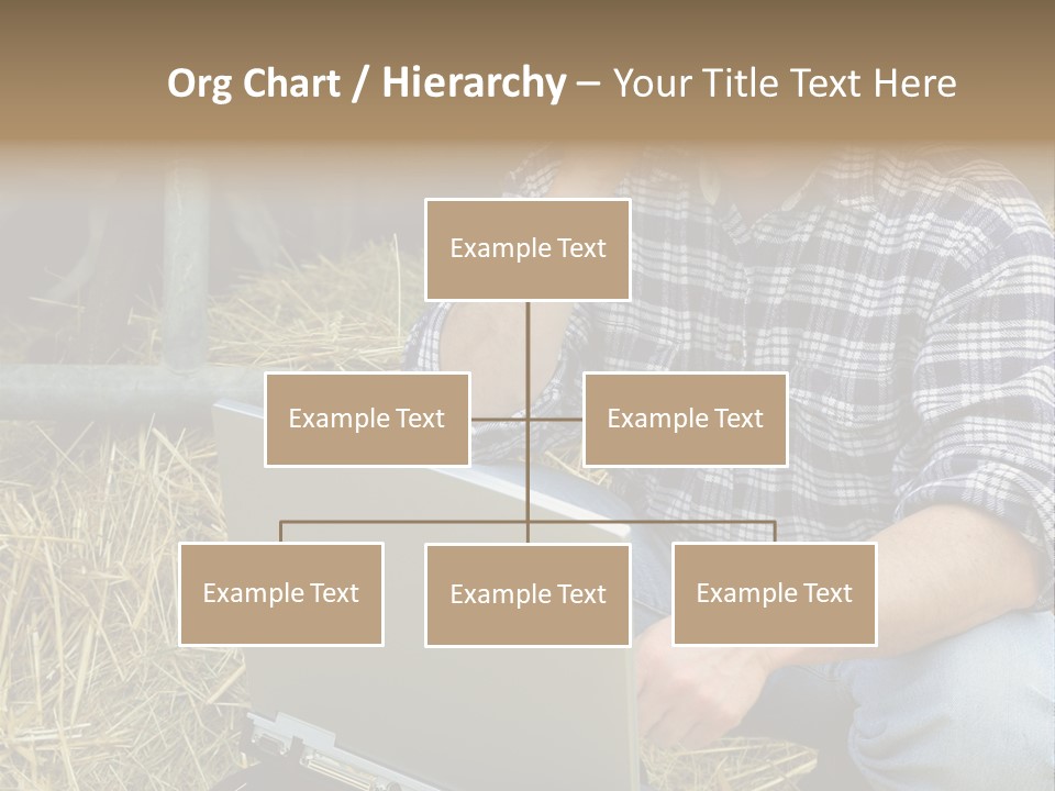 White Conditioner System PowerPoint Template