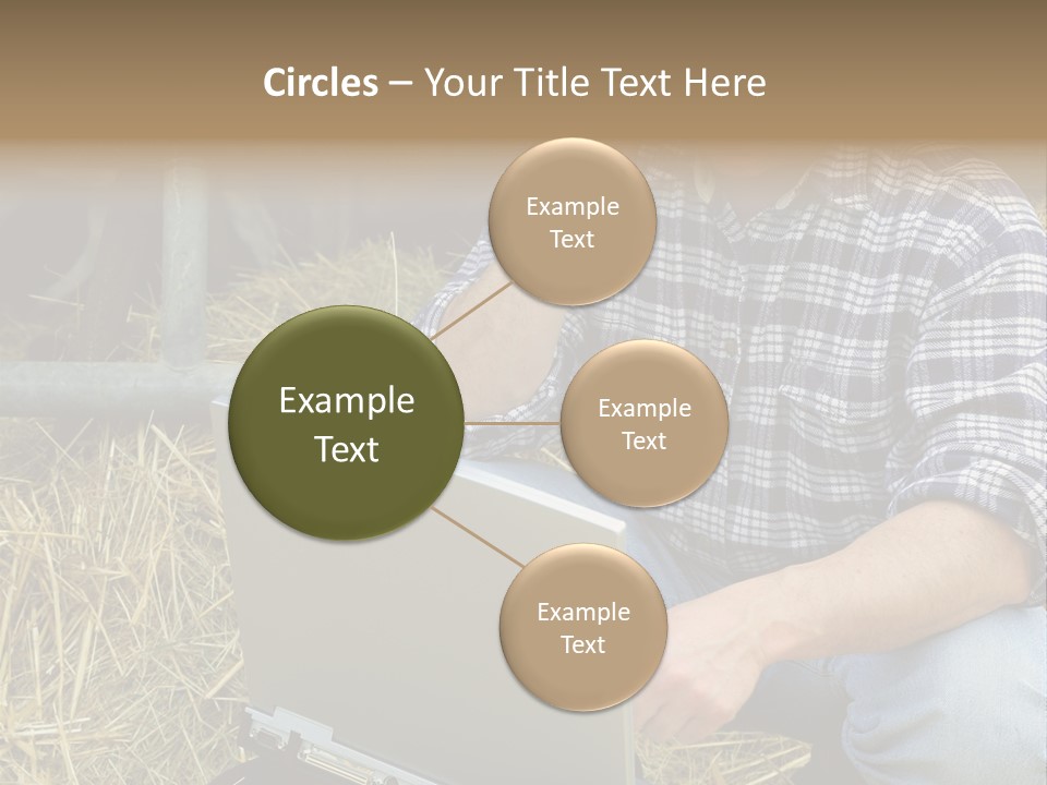 White Conditioner System PowerPoint Template