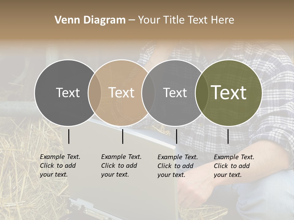 White Conditioner System PowerPoint Template
