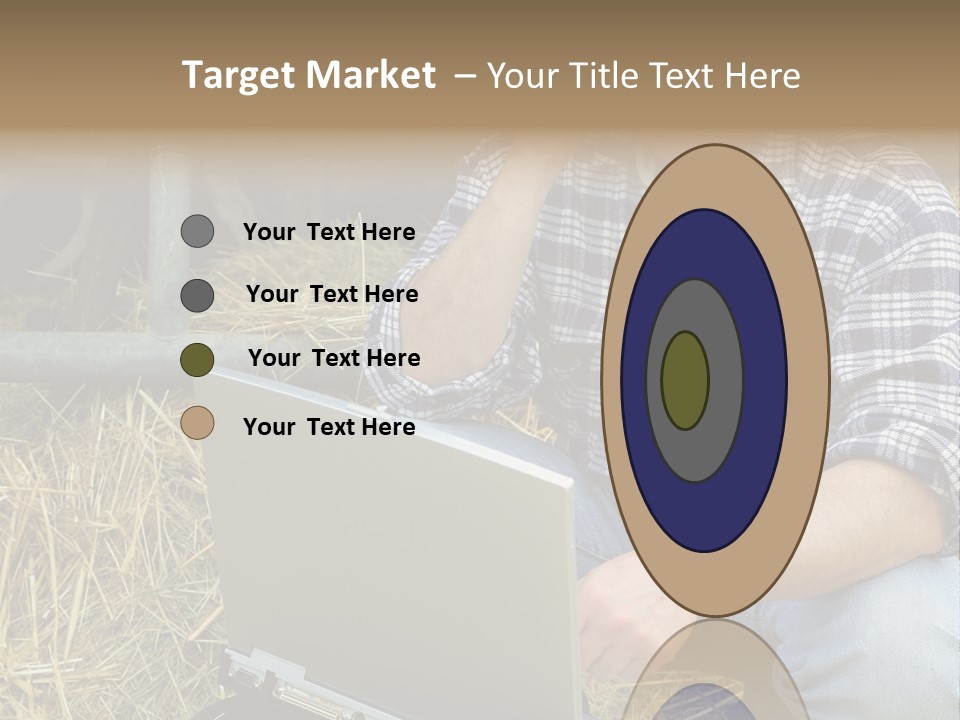 White Conditioner System PowerPoint Template