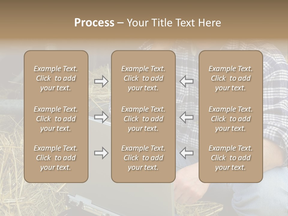 White Conditioner System PowerPoint Template