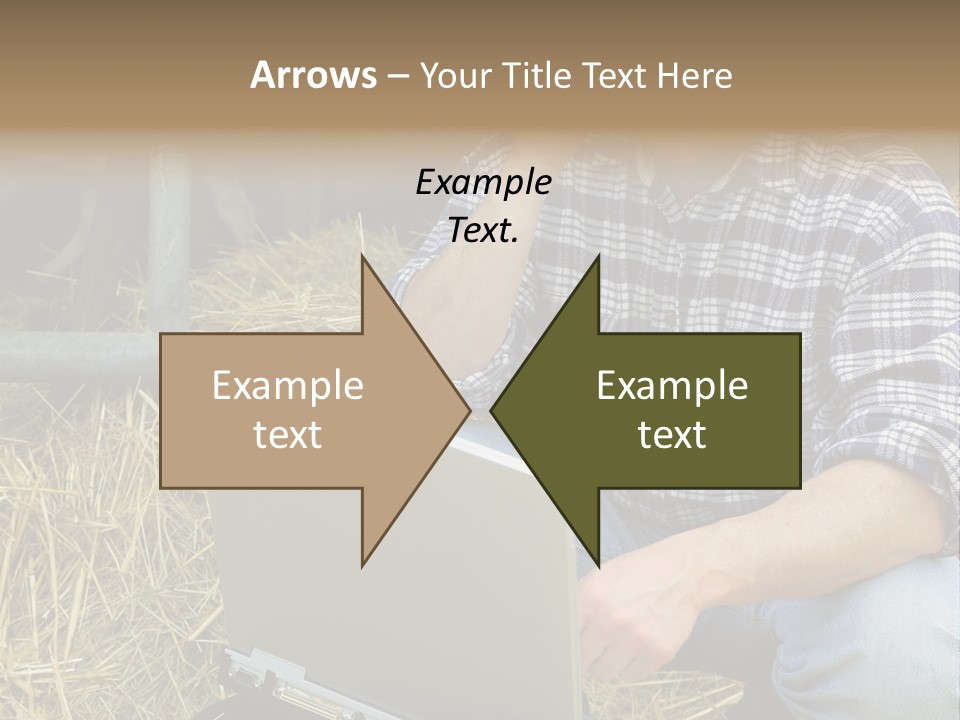 White Conditioner System PowerPoint Template